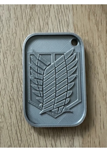 2'li Attack On Titan 'keşif Birliği' Anahtarlık