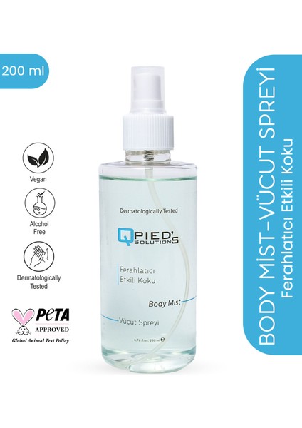 Melisa Kokulu Ferahlatıcı Etkili Vücut Spreyi 200 ml