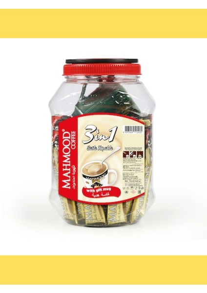 Mahmood Kavhe 3in1 Sütlü Köpüklü 42 Li Fincan Hediyeli