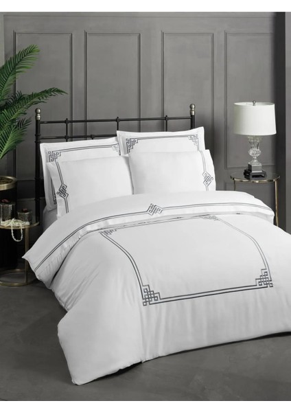 Pamuk Saten Nevresim Takımı Çift Kişilik Zonia V3 fırsatları