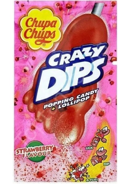 Crazy Dips Çilek 16 gr 24'lü fiyatları