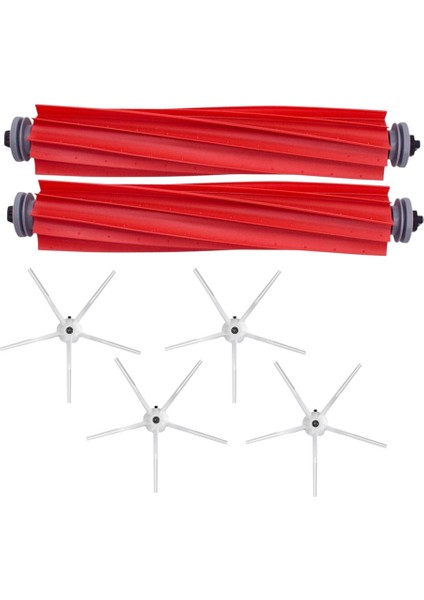 Roborock S7, S7 Max V, S7 Pro Ultra Robot Süpürge Uyumlu 6'lı Yedek Parça Seti