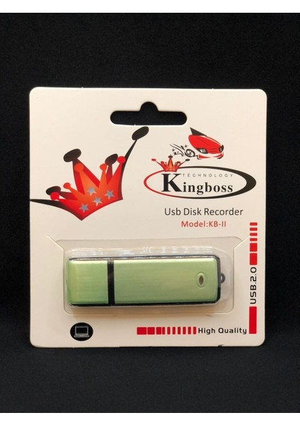 16 GB USB Flash Belllek Şeklinde Mini Ses Kayıt Cihazı fırsatları