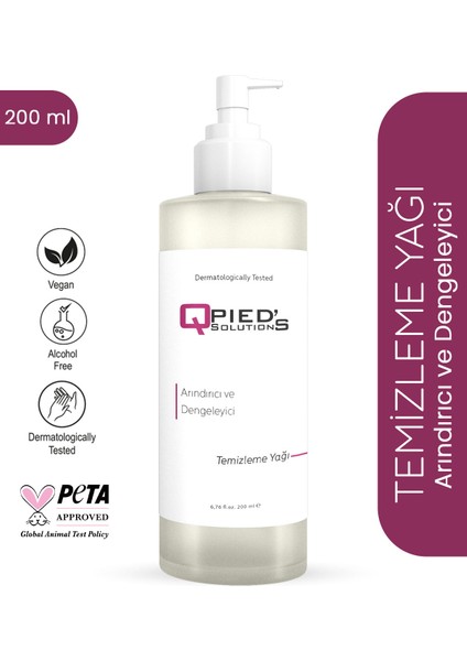 Arındırıcı ve Dengeleyici Temizleme Yağı 200 ml
