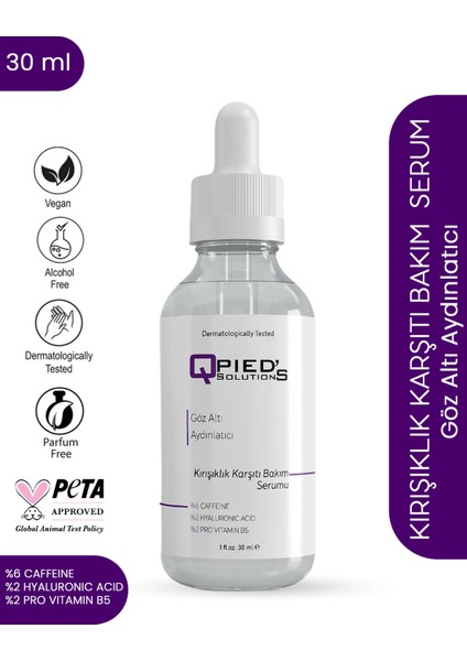 Göz Altı Bakım Serumu 30 Ml