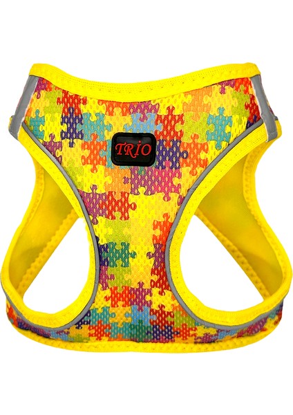 Air-Mesh Harness Göğüs Tasması Puzzle
