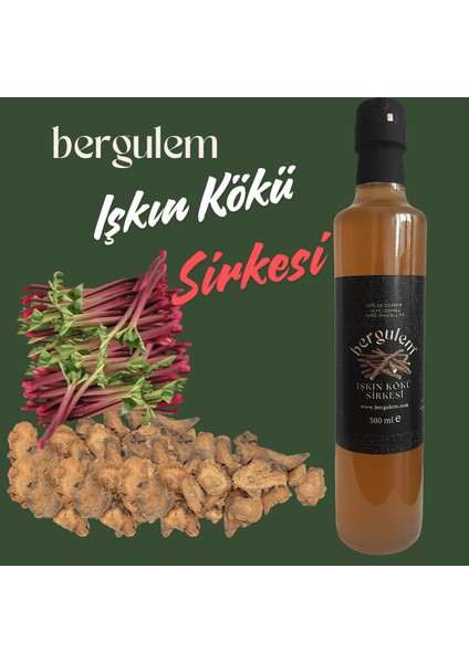 Işkın Kökü Sirkesi 500 ml