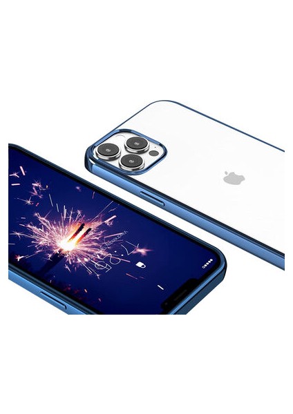 Apple iPhone 13 Pro Max Radicase Premium Şık Pc Sert Silikon Kapak