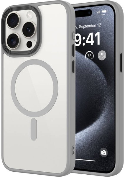 Apple iPhone 15 Pro Max Magsafe Özellikli Legio Premium Silikon Kılıf