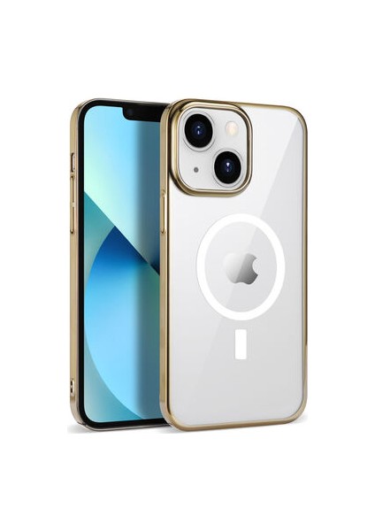 Apple iPhone 14 Plus Magsafeli Athera Premium Şık Pc Sert Silikon Kapak