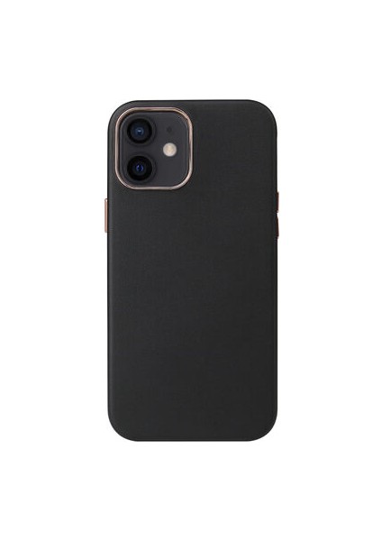 Apple iPhone 12 Mini Kılıf Pu Deri ve Içi Dolgulu Prestiva Premium Kapak