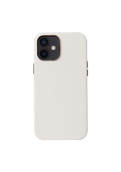 Apple iPhone 12 Mini Kılıf Pu Deri ve Içi Dolgulu Prestiva Premium Kapak