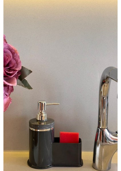 Mutfak Veya Banyo İçin Şık Altın Rengi Detaylı Süngerlikli Sıvı Sabunluk , Yerli Üretim fırsatları