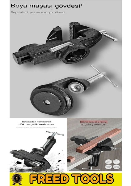 60 mm Büyük Boy Mengene Masa Tezgah Mengene Örslü 60 Mengene fırsatları