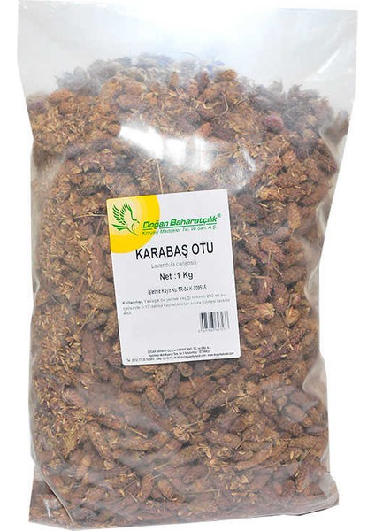 Doğal Karabaş Otu Çiçeği 1000 gr Paket