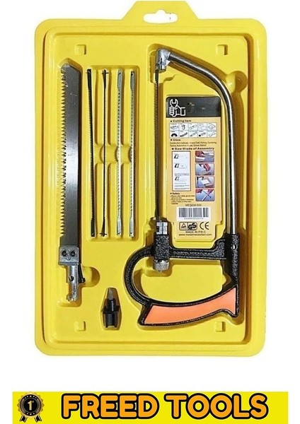 Kıl Testeresi Seti Takımı 7 Parça