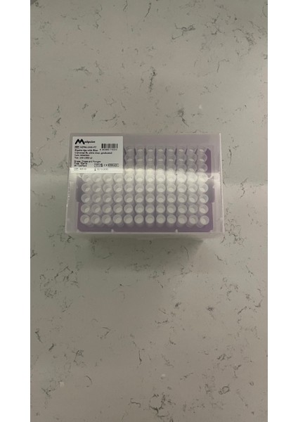 Filtreli Pipet Ucu 96'lık Rackta,(5 Adet) Dnase Rnase Free & Pyrogen Free