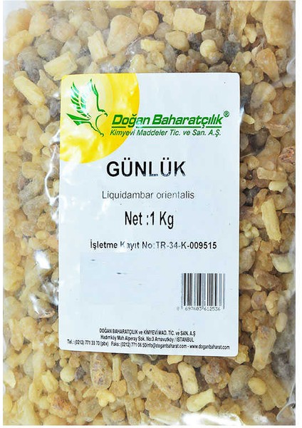 Ak Günlük Sakızı Doğal 1000 gr Paket fiyatları