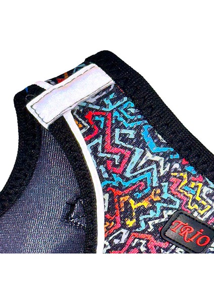 Air-Mesh Harness Göğüs Tasması Graffiti M modelleri