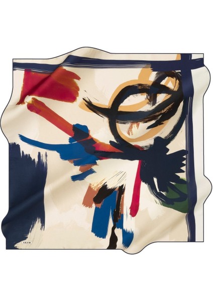 Nostalji Tivil Ipek Eşarp 8106-922