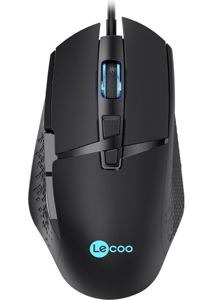 Menashop MG1101 6400 Dpı 8 Tuşlu Kablolu Rgb LED Aydınlatmalı Gaming Mouse Siyah
