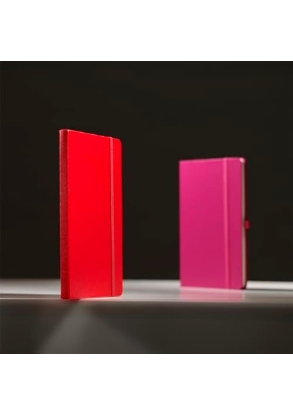 Color Tarihsiz Klasik Defter Rec Note 13X21 Çizgili Pembe