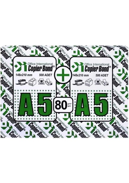 Bond A5 Fotokopi Kağıdı 1000 Yaprak