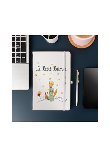 Küçük Prens Tasarımlı Çizgili Not Defteri 13 cm x 21 cm Ölçülerinde, 100 Yaprak fiyatları