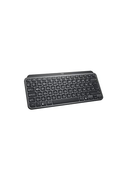 Menashop Mx Keys Mini Minimalist Kablosuz Bluetooth Aydınlatmalı Türkçe Q Klavye - Siyah