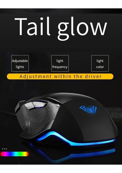 Menashop S12 Oyun Mouse'u 4800 Dpı