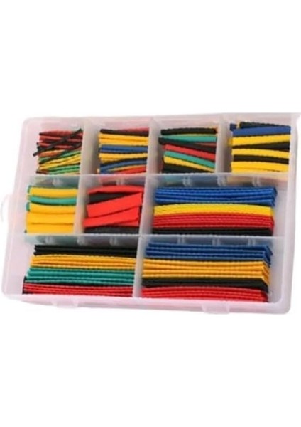 Seti 328 Adet Kutulu Daralan Isı Polyolefin Boyutlu Set