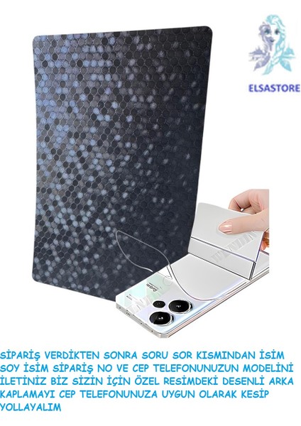 Realme Desenli Arka Kaplama Desen KOD11