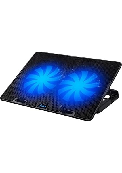 Menashop Windy LED Aydınlatmalı Notebook Soğutucu Siyah