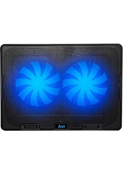 Menashop Windy LED Aydınlatmalı Notebook Soğutucu Siyah