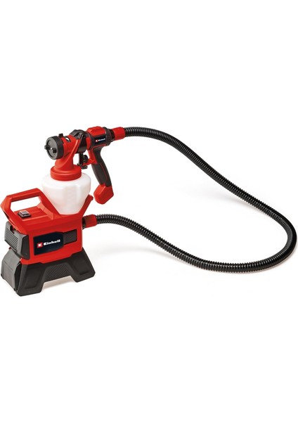 Akülü Boya Püskürtme Sistemi Te-Sy 18/90 Li-Solo Power X-Change (18 V, 1000 Ml/dak Çıkış, 1200 ml Hazne, Ayarlanabilir Hava/boya Miktarı, Aksesuarlar Dahil, Aküsüz)