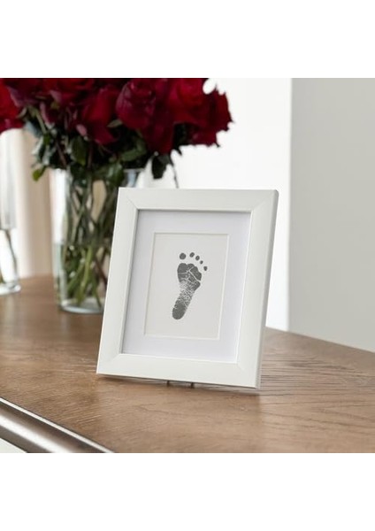 Tekli Bebek El Veya Ayak Izi Çerçevesi - Yenidoğan 0-6 Aylık Baskı Kiti ile Uyumlu - Sadece Çerçeve fiyatları