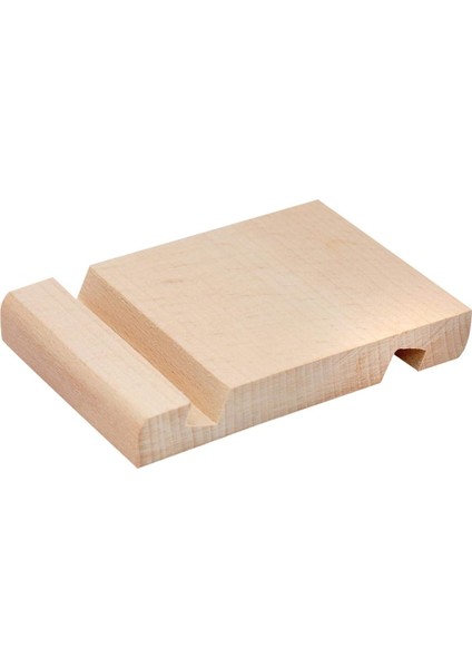 Ahşap Tablet ve Telefon Tutucu 2'li Set Kanal Aralığı 12 Mm-10 mm