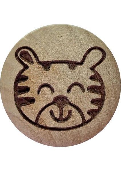 Home Ahşap Mobilya Kulp 3.8 cm Arslan Desenli Çekmece Kulpu