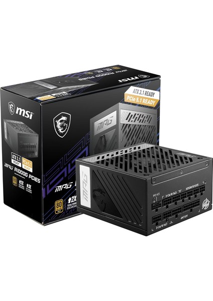 Menashop Psu Mpg A1000G Pcıe5 1000W 80+ Gold Power Supply