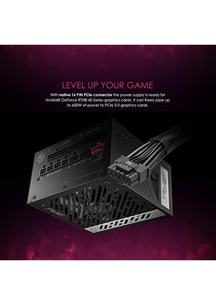 Menashop Psu Mpg A1000G Pcıe5 1000W 80+ Gold Power Supply