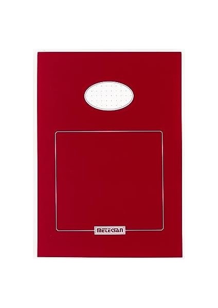 A5 Renkli Bloknot 50 Yaprak, Noktalı 4'lü Paket, Bordo, Turuncu, Mercan, Pembe modelleri