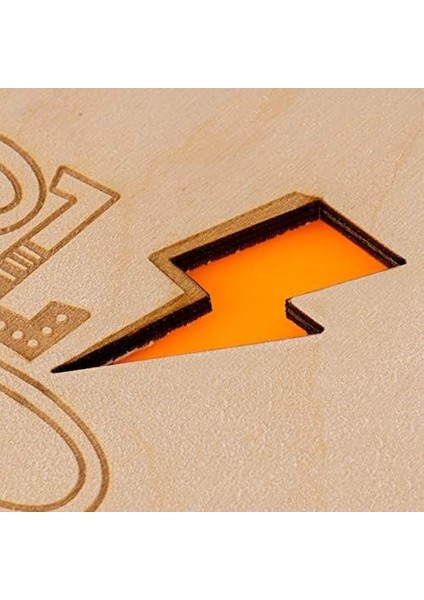 Power Ahşap Kapaklı Defter
