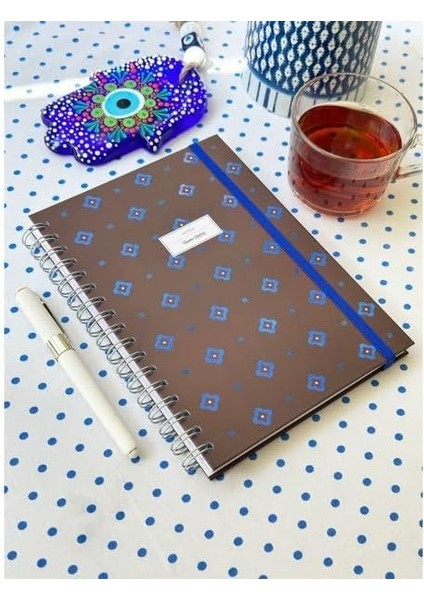 Journals Sert Kapaki Spiralli Defter 17X24 cm 90 Gr. 96 Yp.çizgili