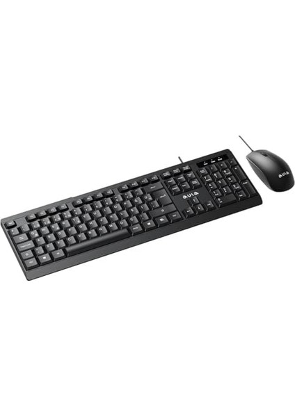 Menashop AC101 Kablolu Türkçe Q Klavye ve 1200 Dpı Optik Mouse Seti