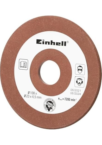 Menashop Orijinal Yedek Zımpara Diski (Bg-Cs 85 E Testere Zinciri Bileme Cihazı Için Uygun), 108 x 4,5 x 23 Mm) modelleri