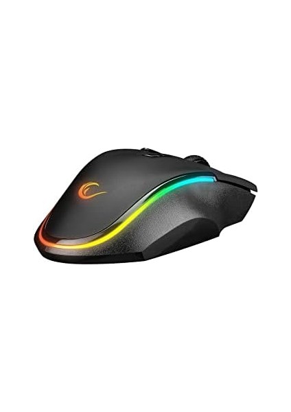 Menashop SMX-G72 Greedy 8 Tuşlu Double Click Real Rgb Ledli Makrolu 7200DPI Gaming Oyuncu Mouse