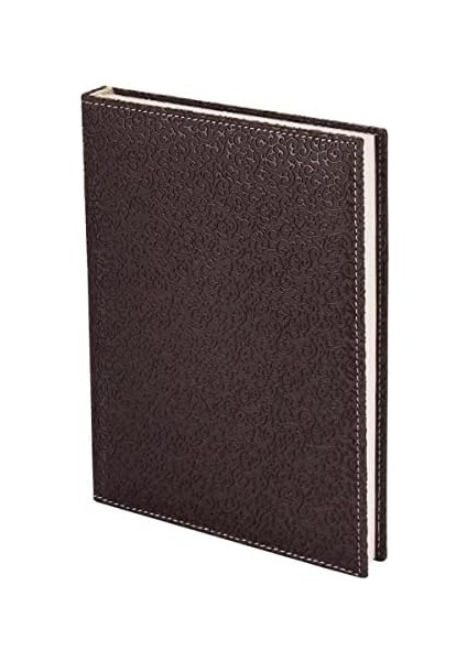 4913 Defter 17X24 Cm. Kareli̇ 160 Yapraklı Suni Deri Hilton Desen Kapaklı Kahverengi, Kahverengi modelleri