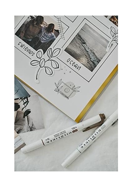 Color Memory Book Keten Hatıra Defteri Altın Kenarlı Anı Albümü Yeşil