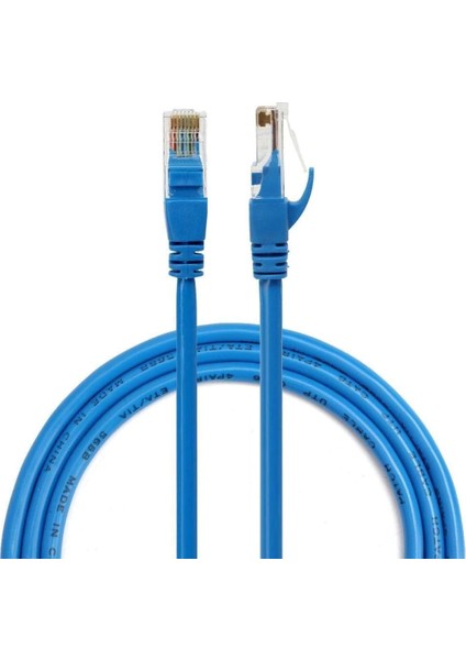 Cat6 Internet Ethernet Kablosu 2 x RJ45 Patch Lan Modem Kablosu 5 Metre 4216