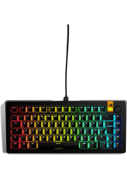 Menashop Pc Gaming Race Gmmk 3 Hall Effect Klavye%75, 8k Tepki Hızı, Değiştirilebilir Manyetik Anahtarlar, Modüler Conta Sistemi, Çift Baskı Pbt Tuş Başlıkları, Ansı (S)